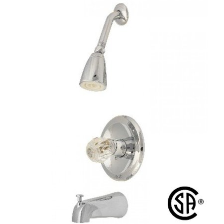 AMERICAN IMAGINATIONS Wall Mount Stainless Steel Shower Kit In Chrome Color AI-34915